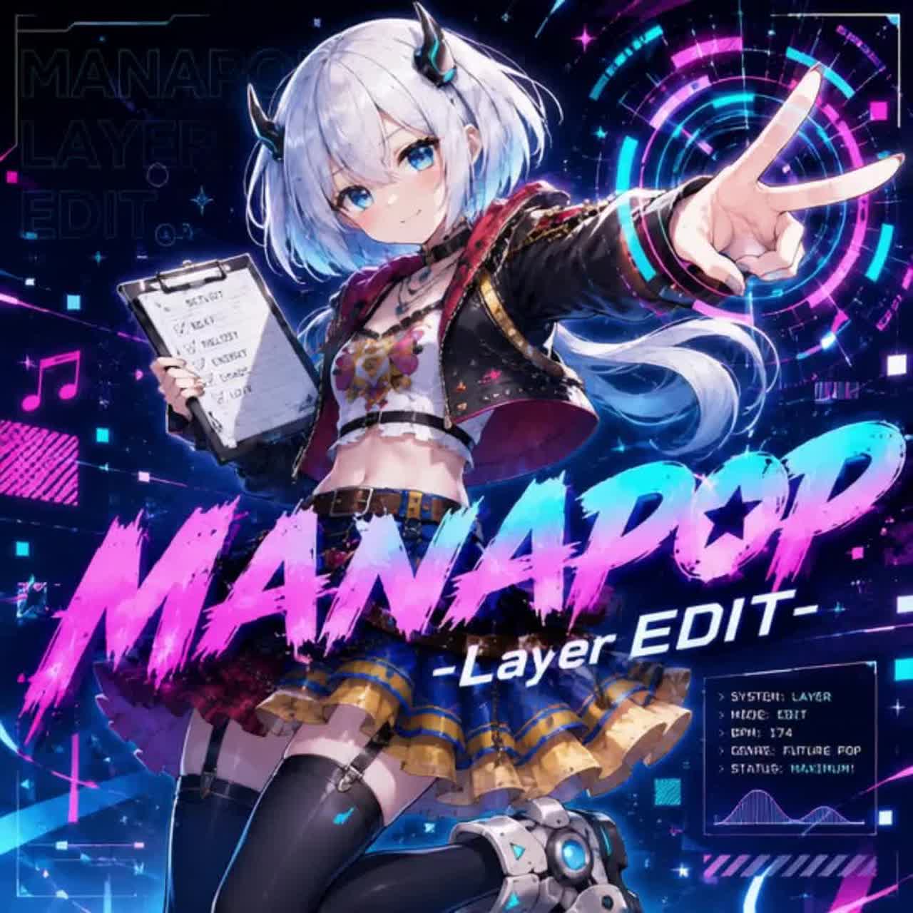 MANAPOP -Layer EDIT- artwork