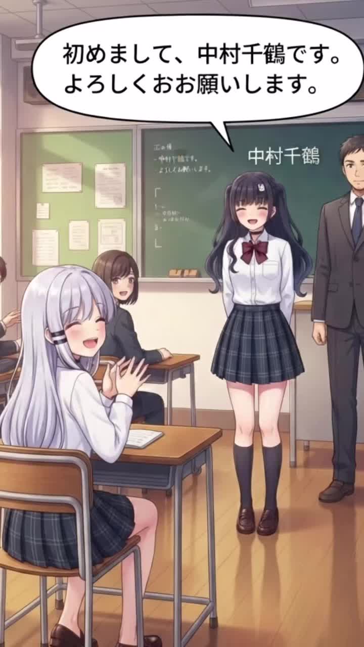 【ネコにゃーシリーズ】手をつなぎ、笑顔の通学路 〜風紀委員長の新たなきらめき〜 その1 （yy電波ですか？イメージ） artwork