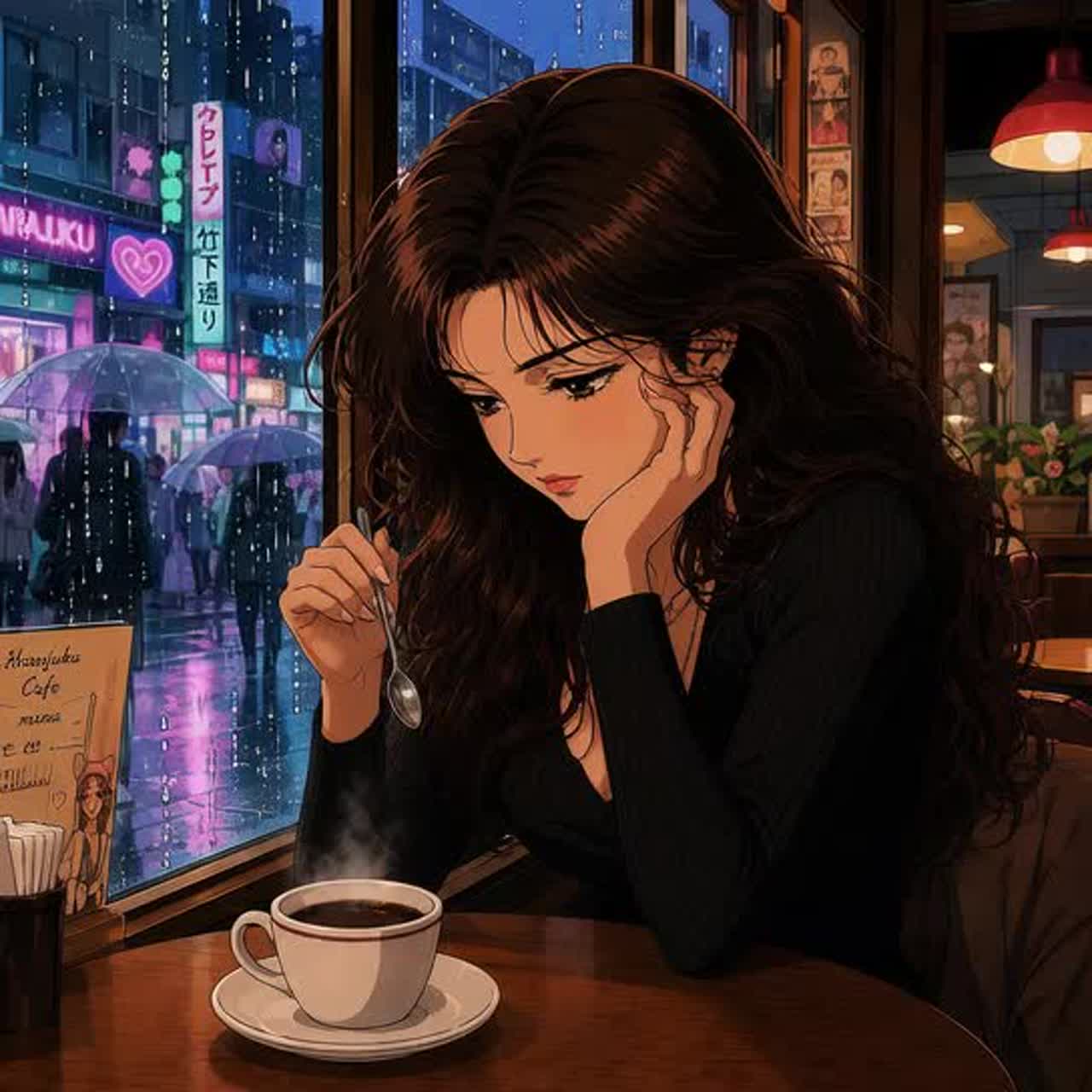 回すだけ - rainy afternoon artwork