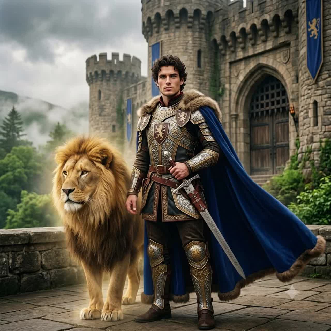 A Prince Returns (𝘗𝘳𝘪𝘯𝘤𝘦 𝘊𝘢𝘴𝘱𝘪𝘢𝘯 Tribute) artwork