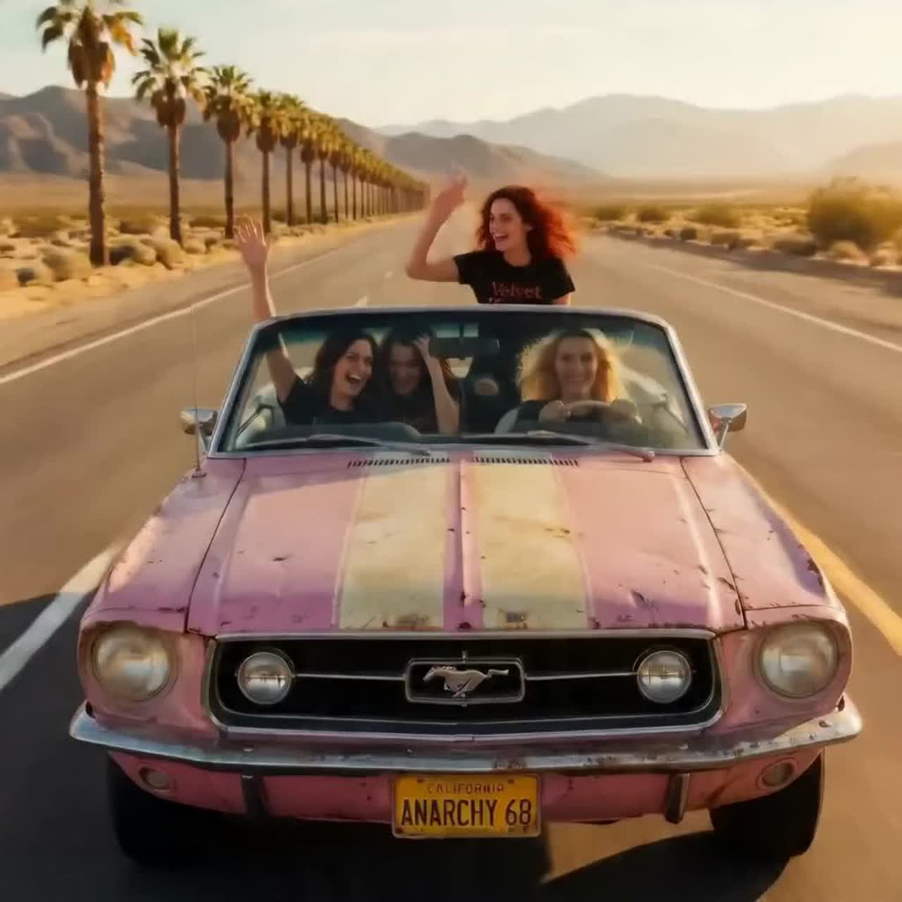 Velvet Karens - '68 Mustang artwork