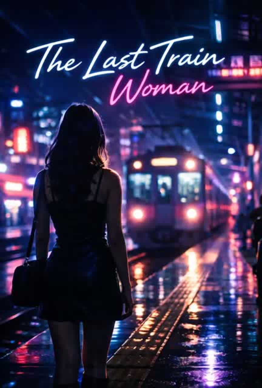 the last train woman artwork