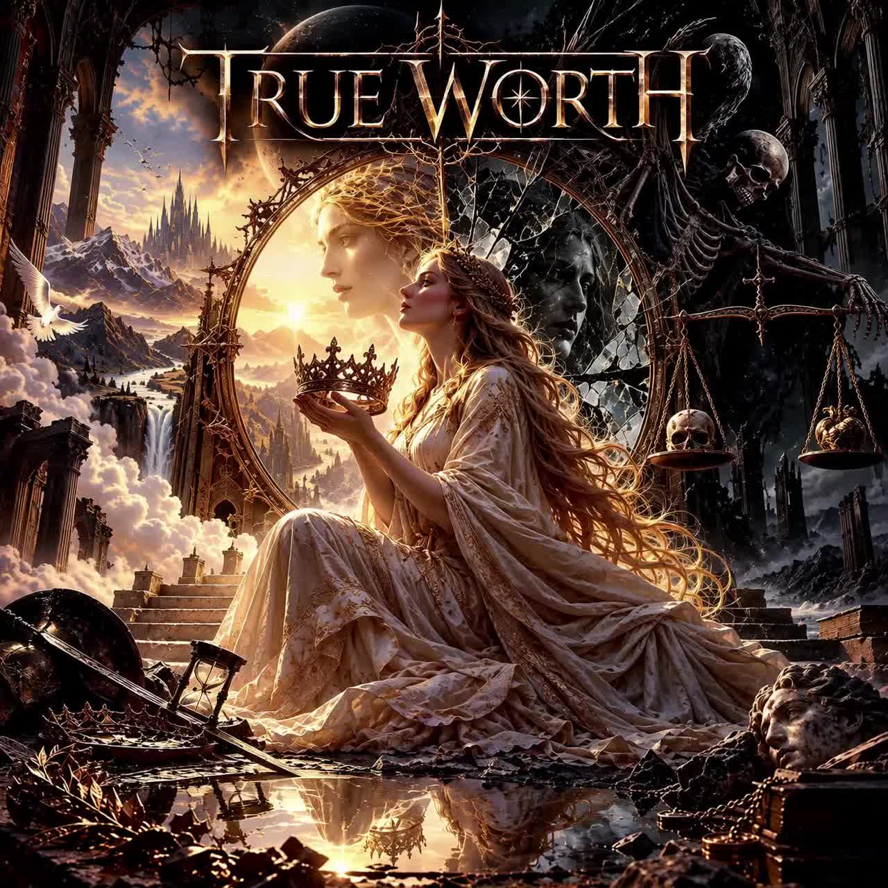 「TRUE WORTH」(v6) artwork
