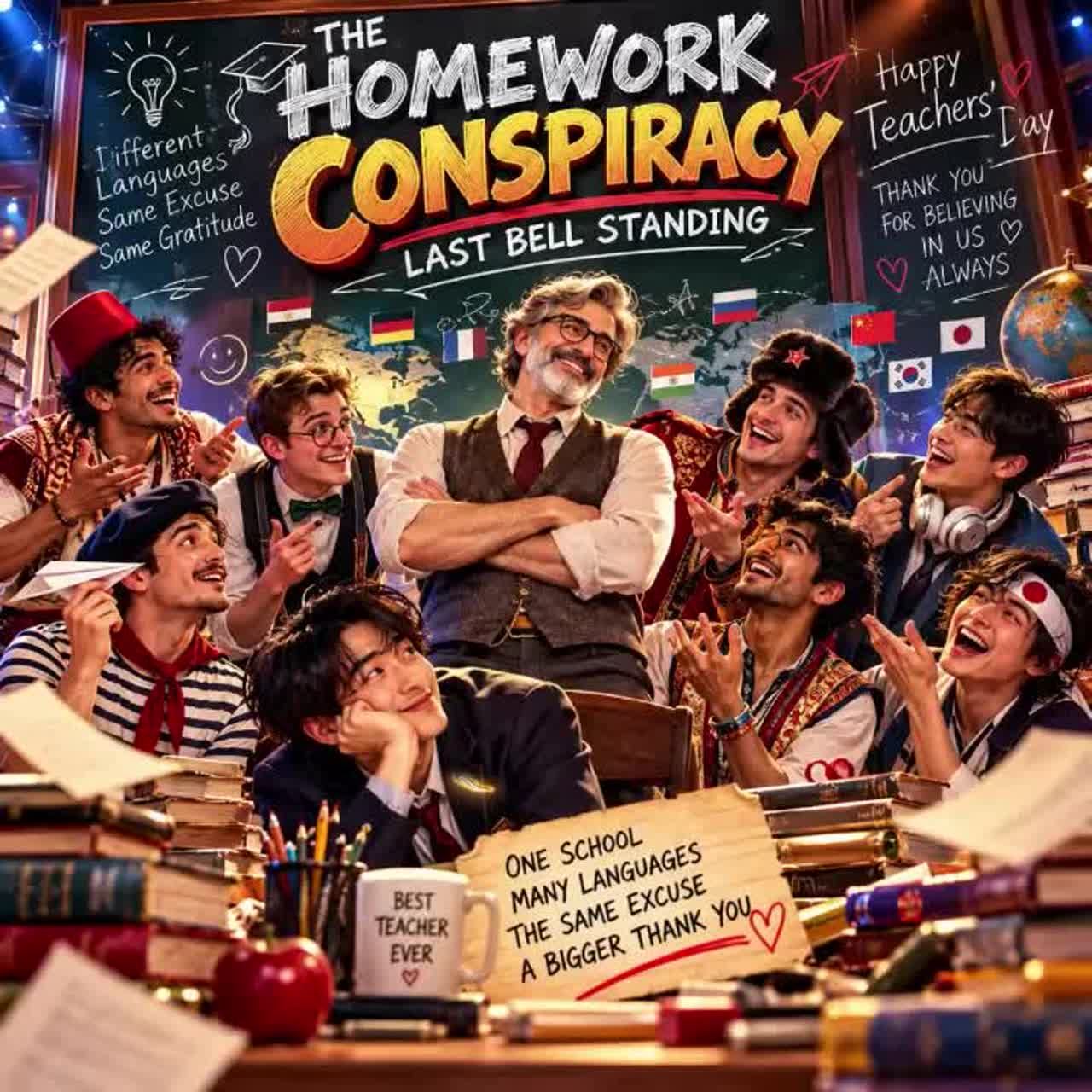 THE HOMEWORK CONSPIRACY: LAST BELL STANDING artwork