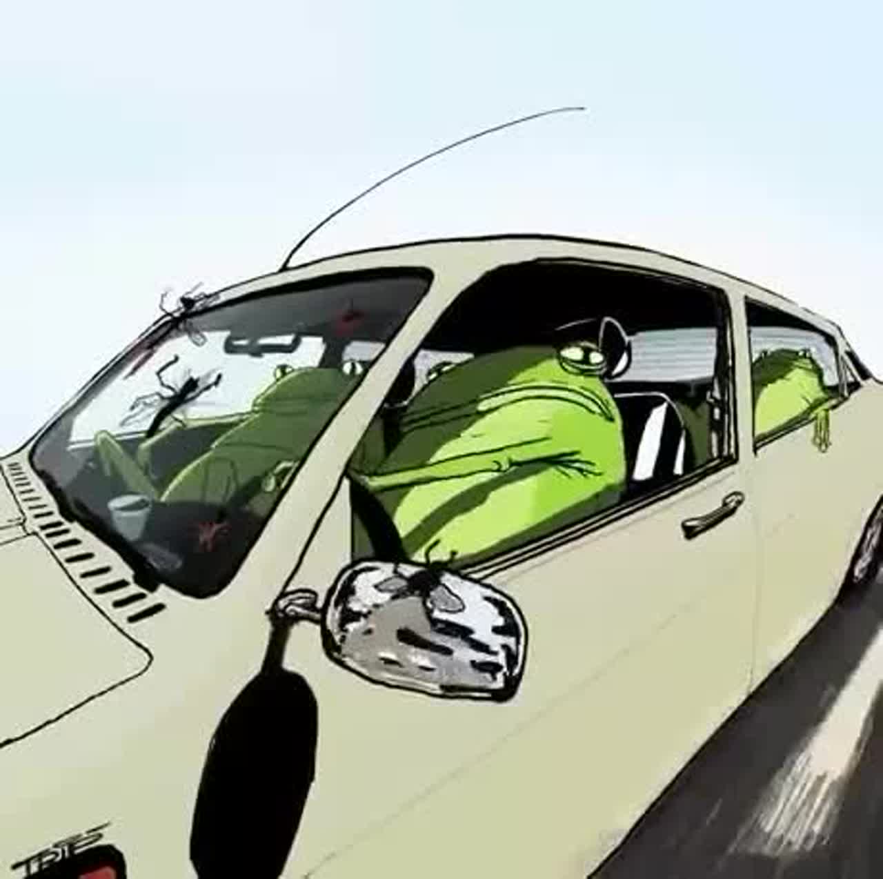 Green drive artwork