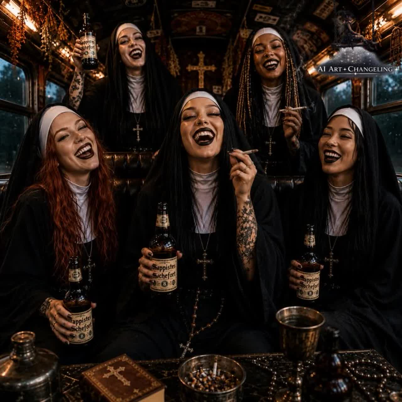 Cerevisia et Herba Sancta (Beer and the Holy Herb) artwork