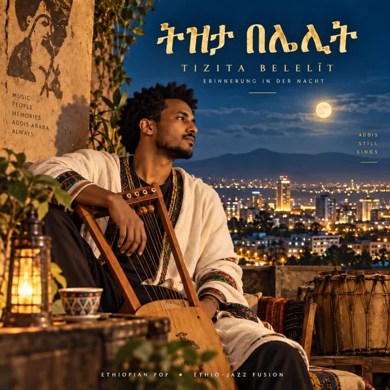 ትዝታ በሌሊት - Tizita Belelït  (Erinnerung in der Nacht) artwork
