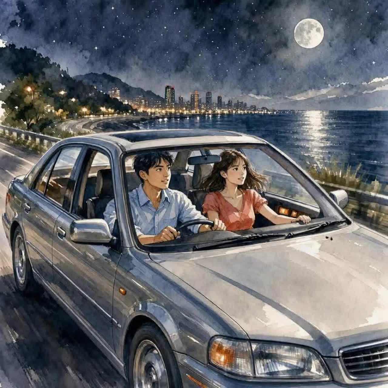 潮風を追いかけて Ⅱ／Chasing the Sea Breeze  (A minor ver.) artwork