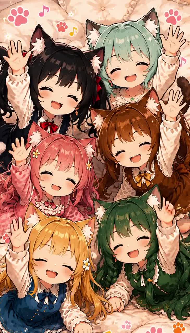 ニャンだふる☆ハーモニー artwork