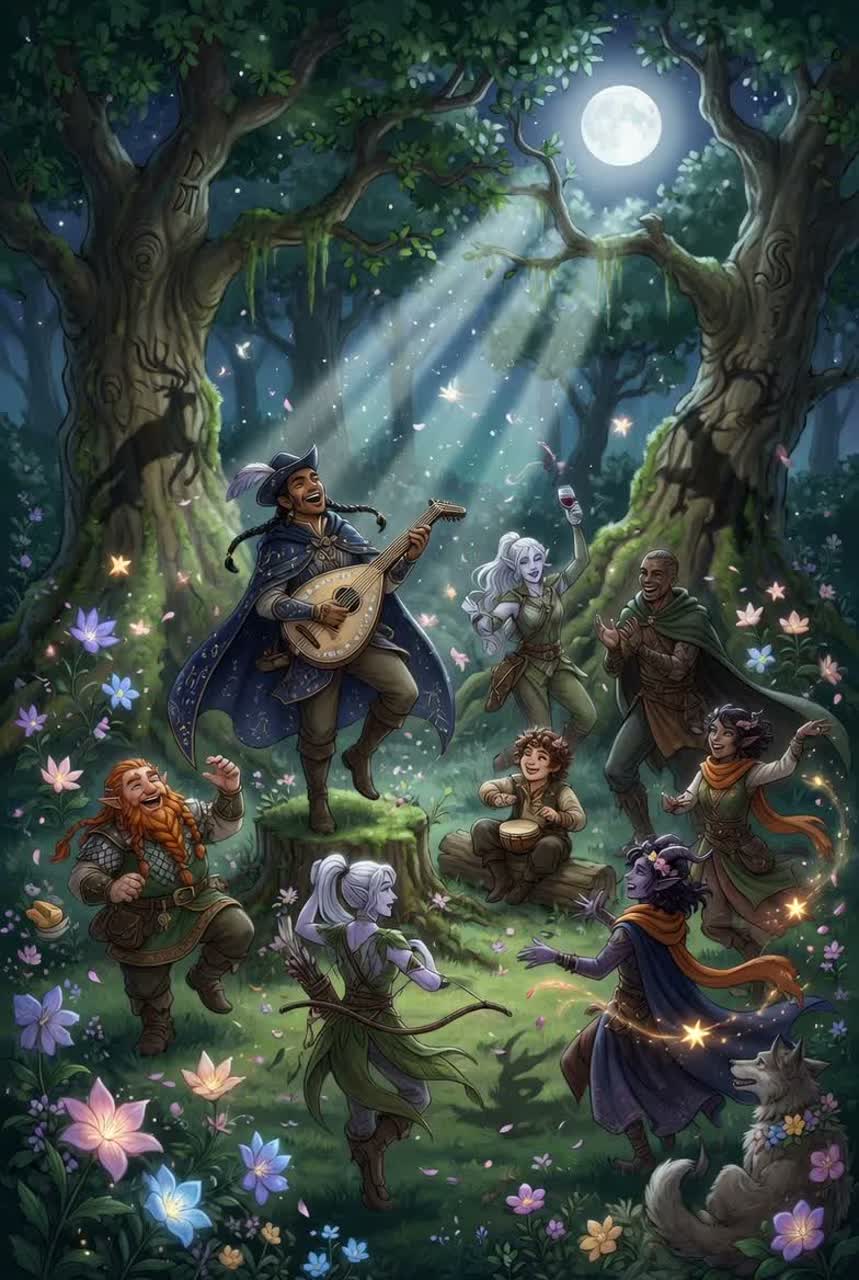 Revel Where Shadows Dance artwork