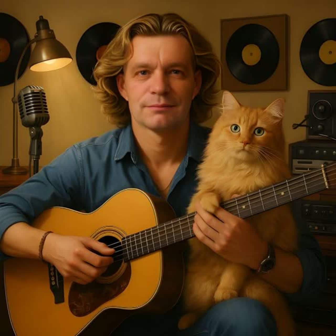 Persona image for Me, a cat and a guitar