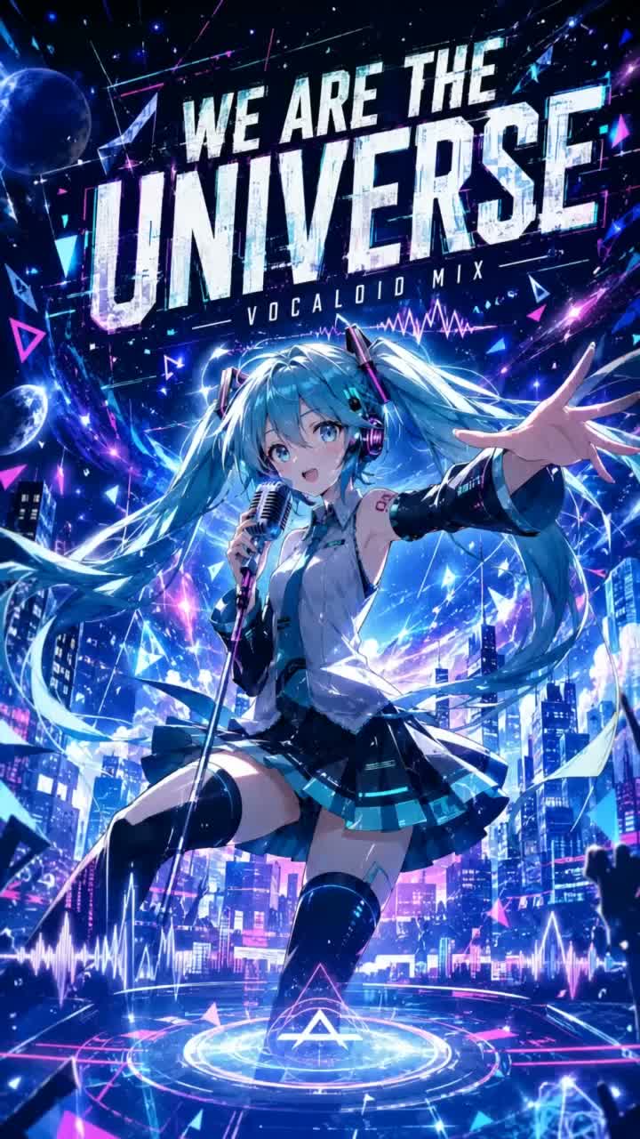 We Are the Universe (Vocaloid Mix) artwork