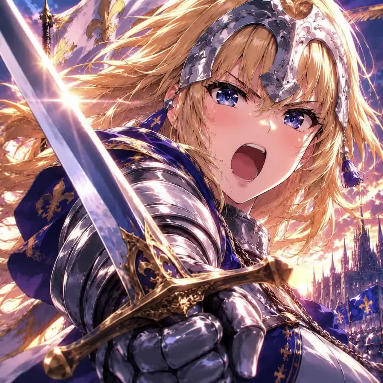 Jeanne d'Arc – The Saint Who Never Burned (ver. 5.5) artwork