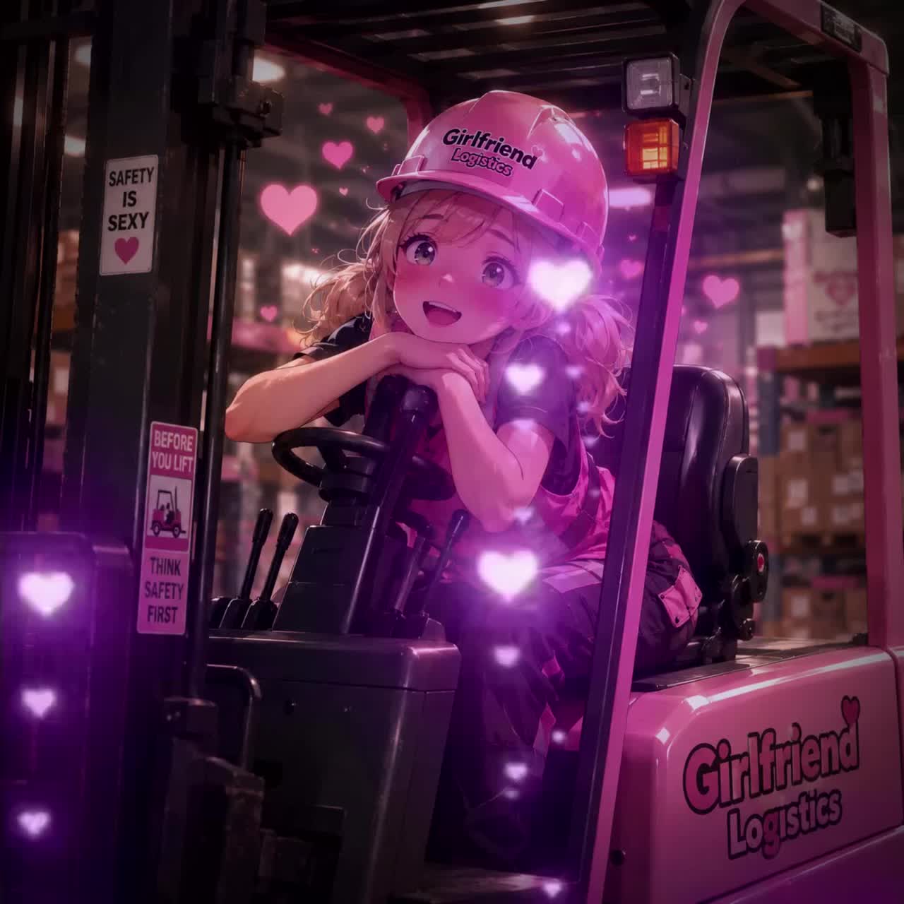 Forklift Girlfriend artwork