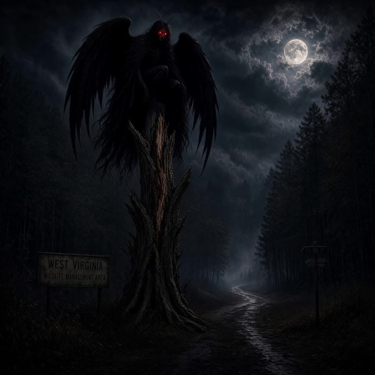 Prophecies of the Mothman artwork
