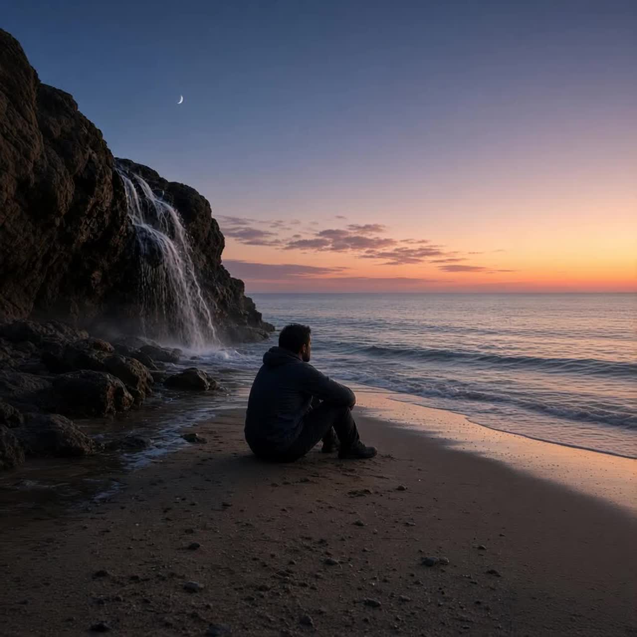 Waterfall: Before the Water Finds the Sea (POLINA - WATERFALL remix) artwork