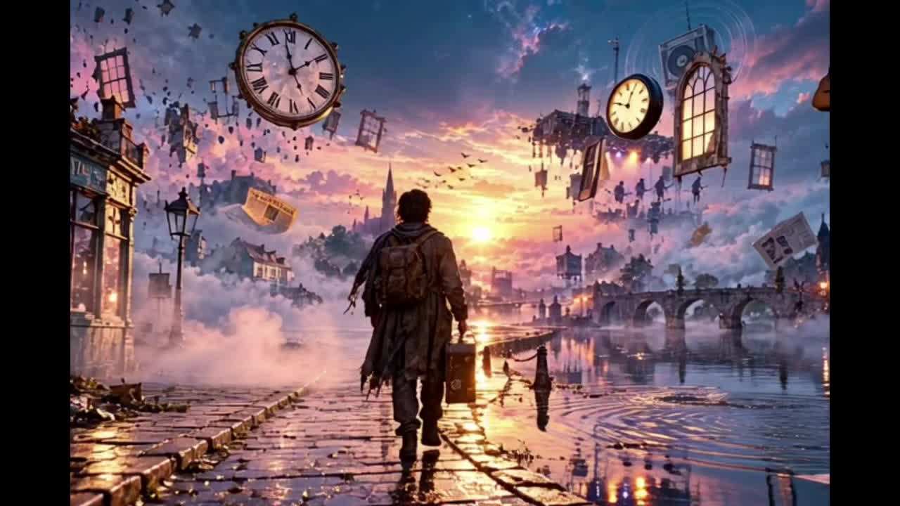 “Dissolving Town” artwork