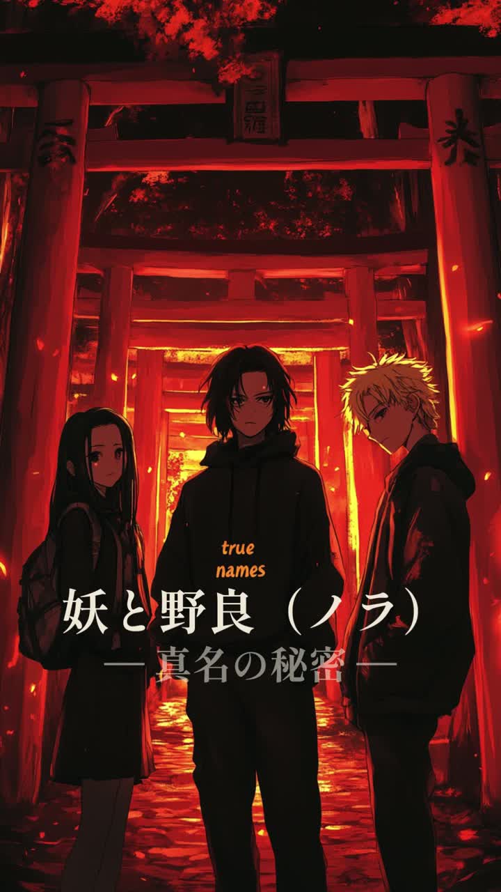 Yokai and the Stray — The Secret of True Names artwork