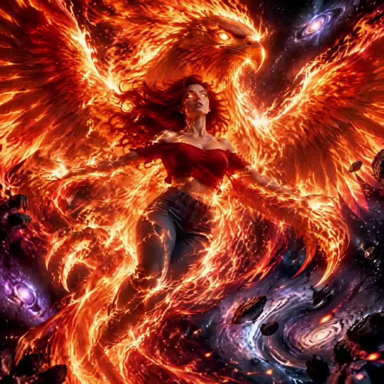 Phoenix Falling (6.0 Symphonic Metal) artwork