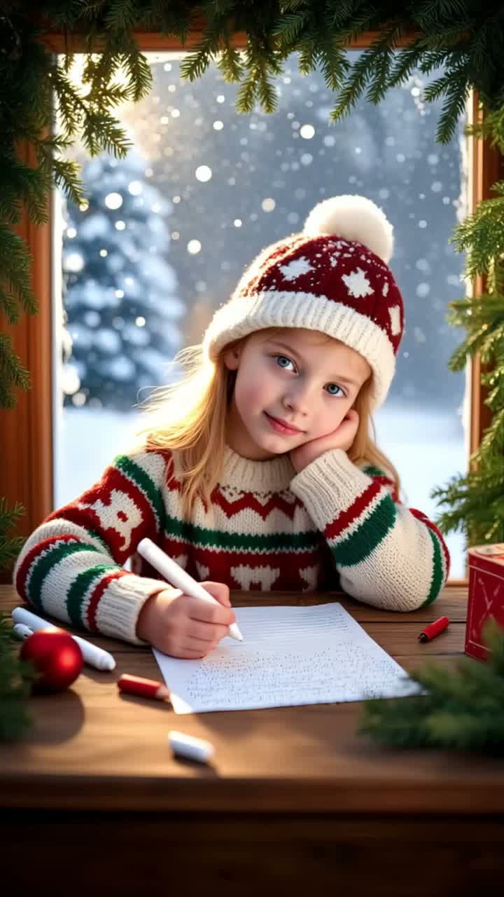🎄Hannah’s Letter to Santa🎅 artwork