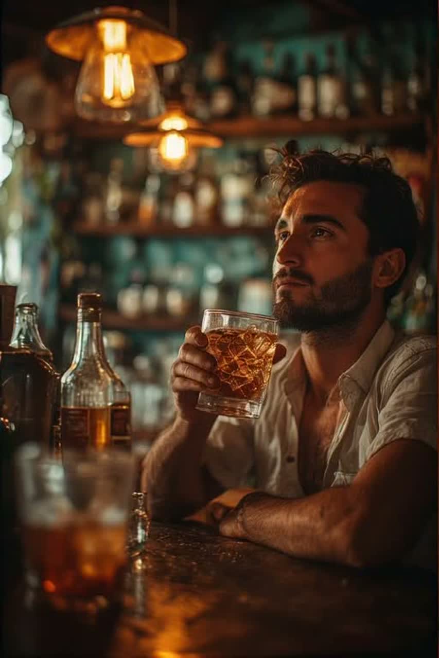 En la Mesa de un Bar artwork