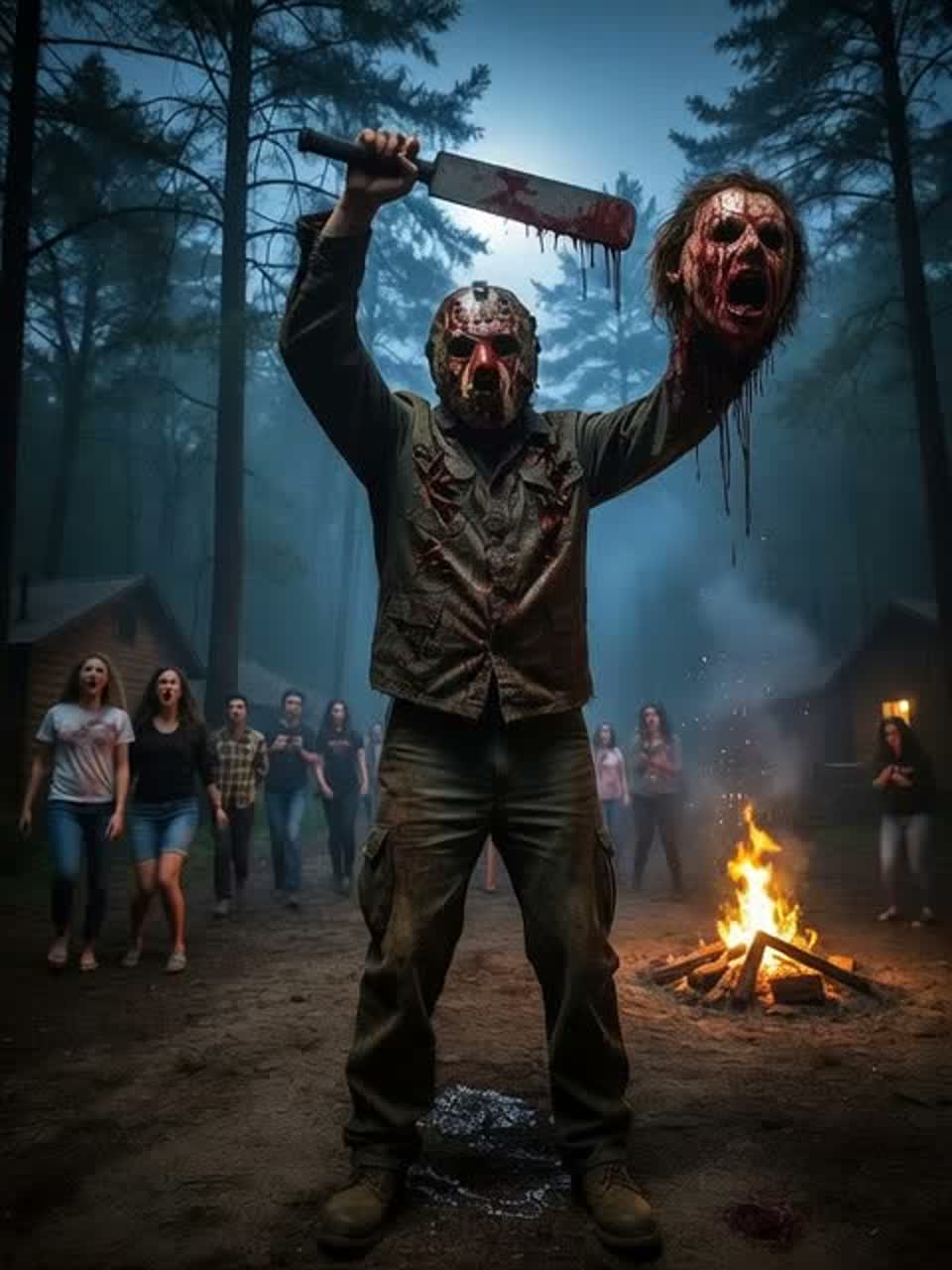 Friday the  13th (Fuckin’ teenagers) V2. artwork