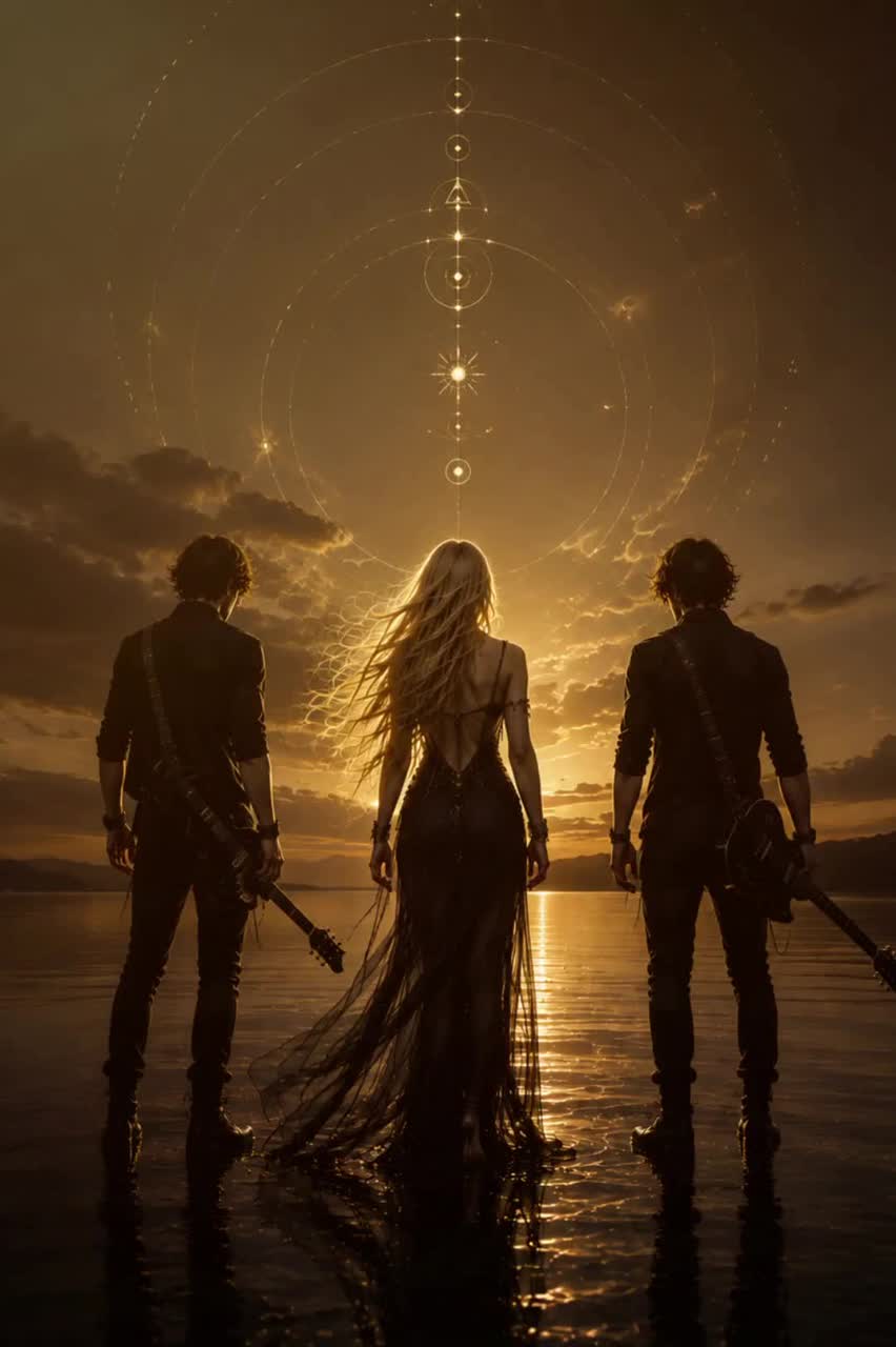 Three Souls, One Light ✨🦅👻 (Gia Alchemy✨) artwork