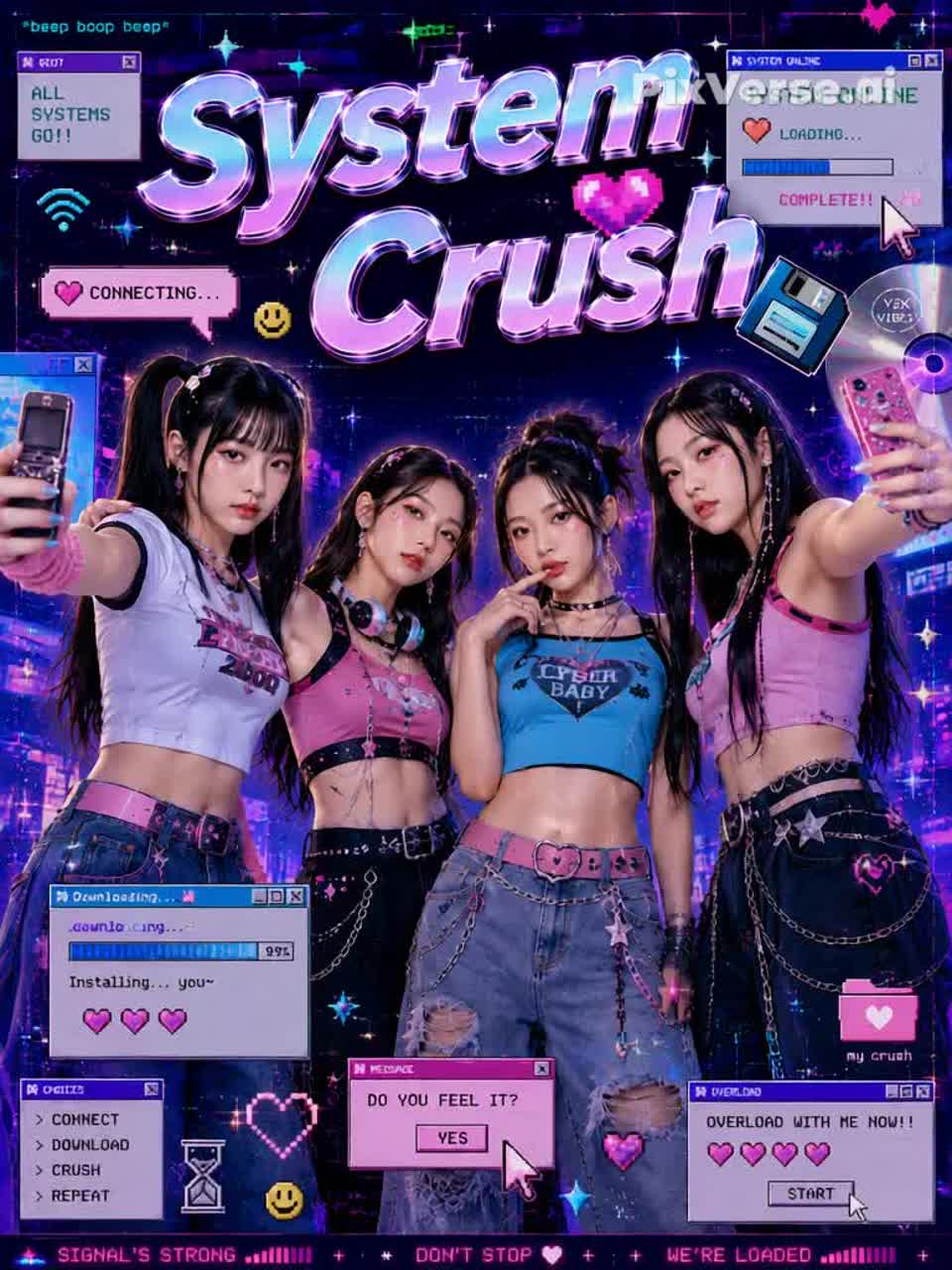 System Crush💾 artwork