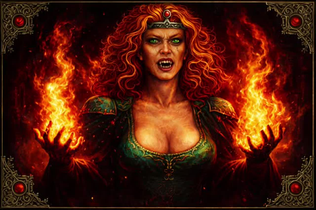 Herrscherin der Dunkelheit artwork