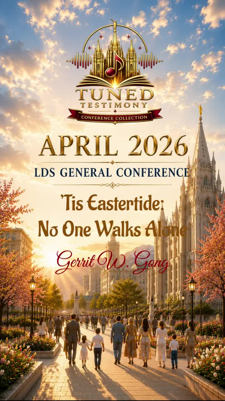 ’Tis Eastertide: No One Walks Alone (Gerrit W. Gong) [Apr 2026] artwork