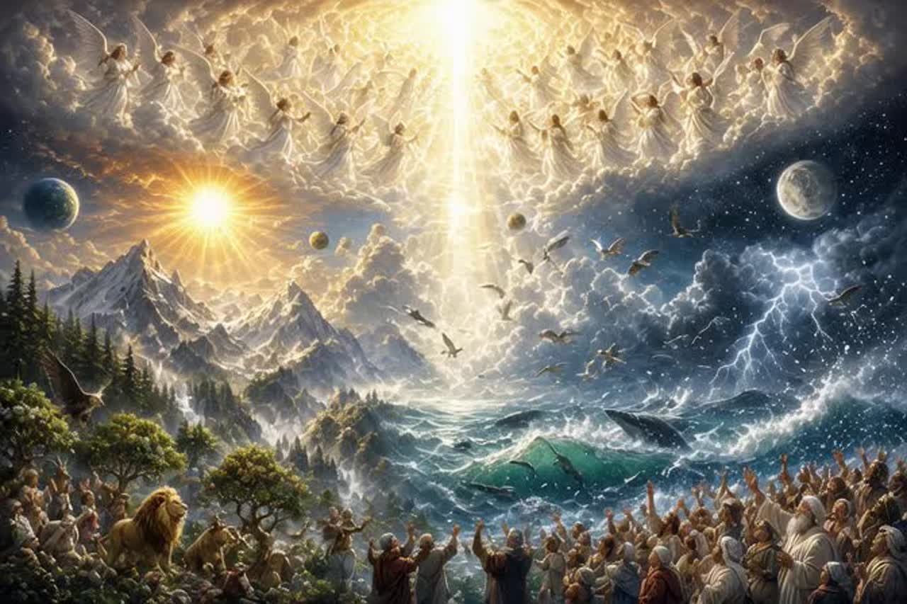 Psalm 148 artwork