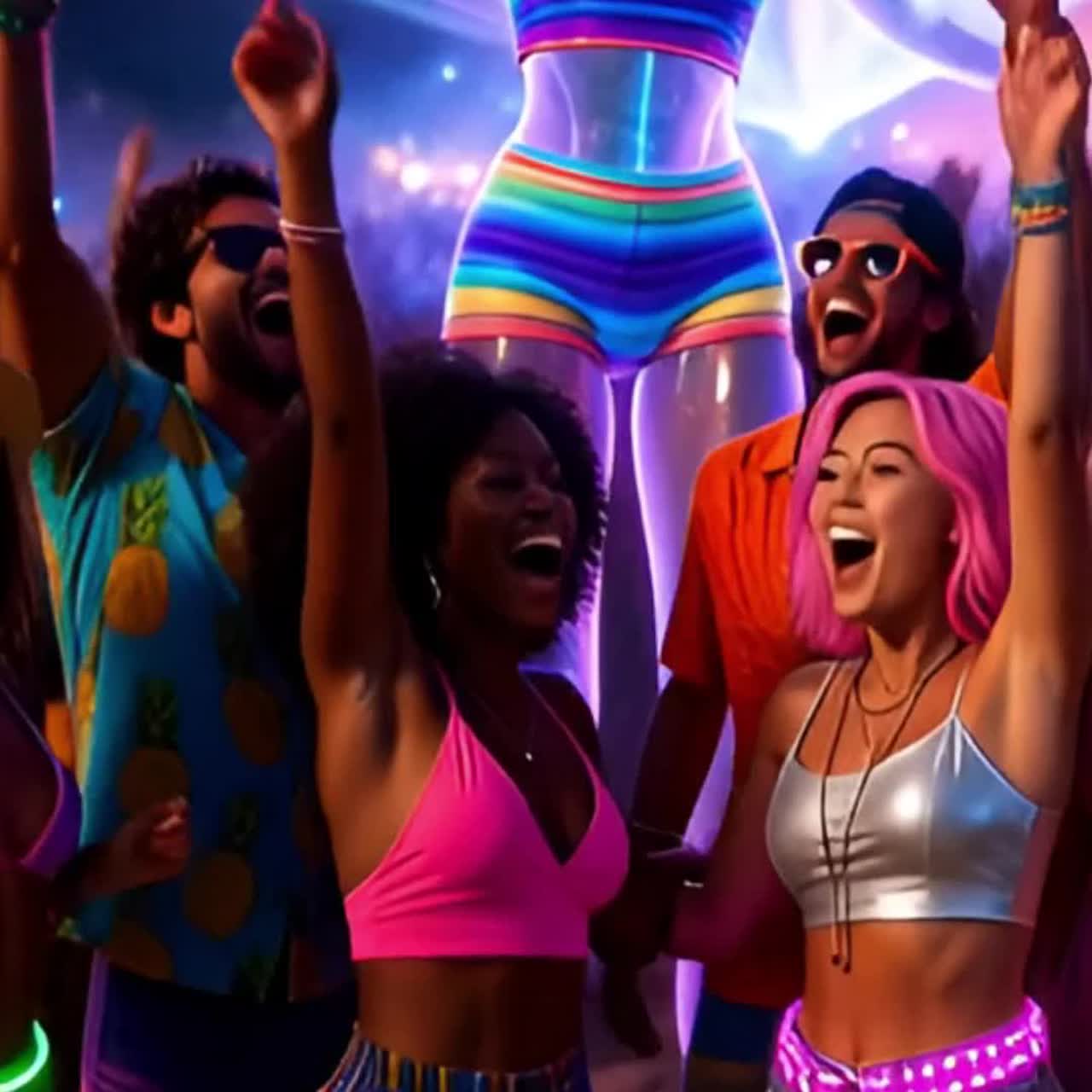 Ibiza Beach Dance Party ~ Love Is In The Air artwork