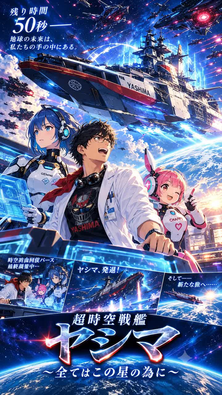 超時空戦艦ヤシマ〜全てはこの星の為に〜 artwork