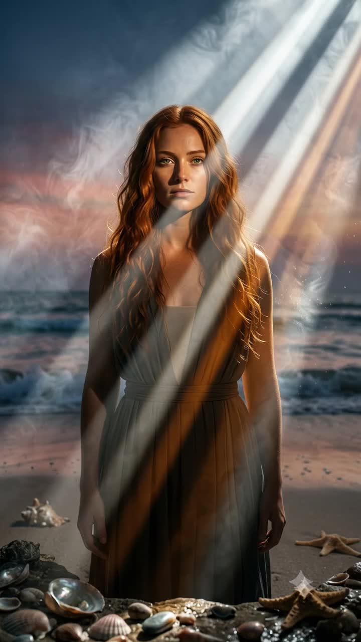 Amber Hair, Green Eyes artwork