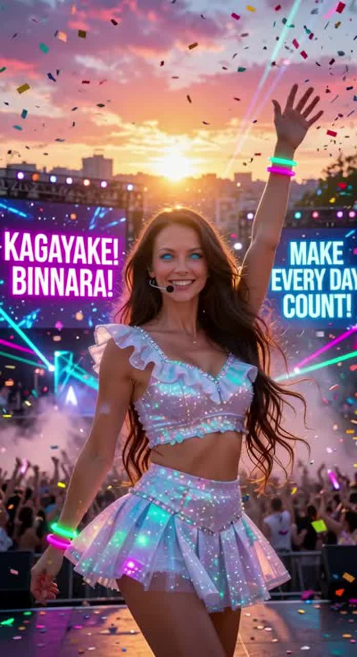 “Every Day Counts (毎日 빛나! / Mainichi Bitna!)” artwork