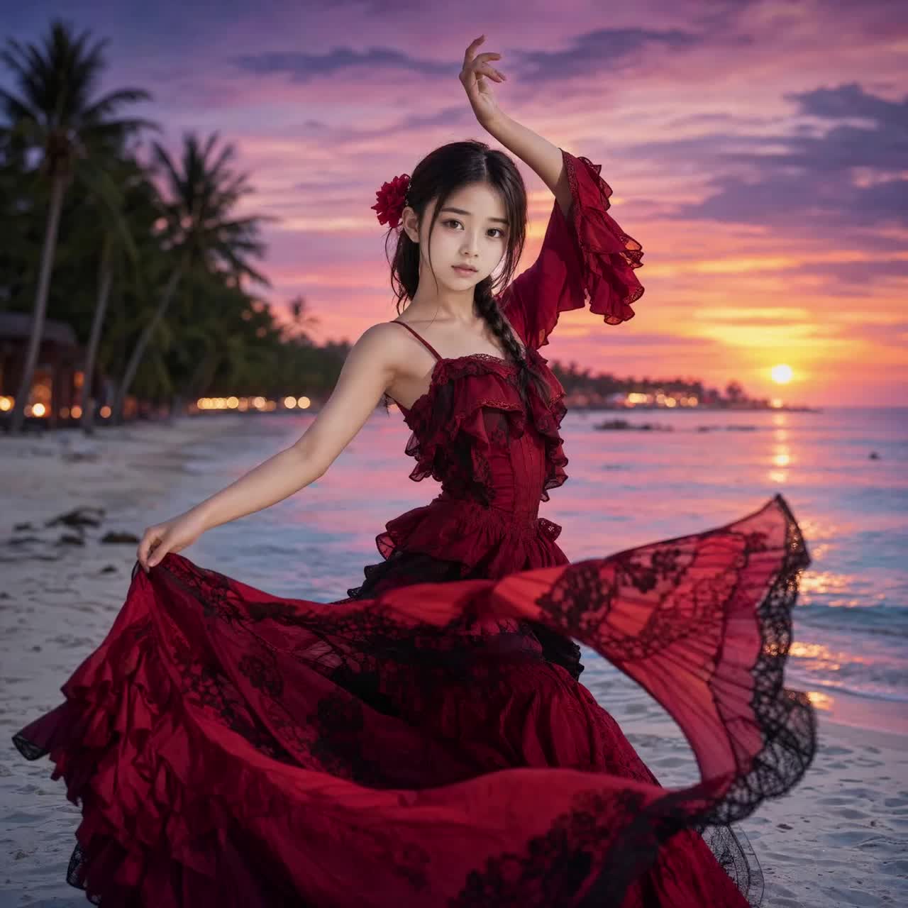 La Lluvia Del Flamenco （フラメンコの雨） artwork