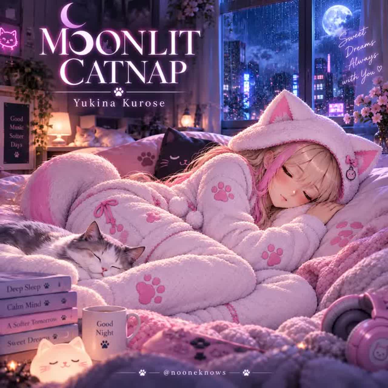 😴Yukina’s Moonlit Catnap 🎧 artwork