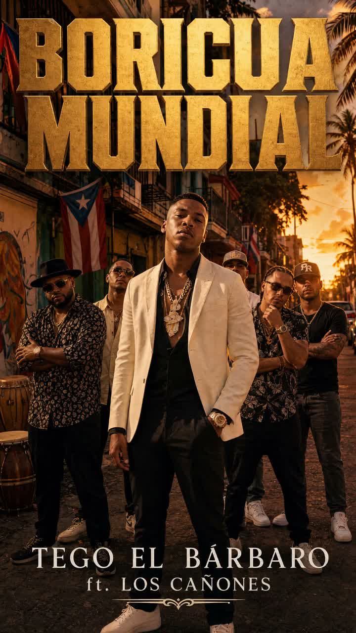 Boricua Mundial (feat. Los Cañones) - Tego el Bárbaro artwork