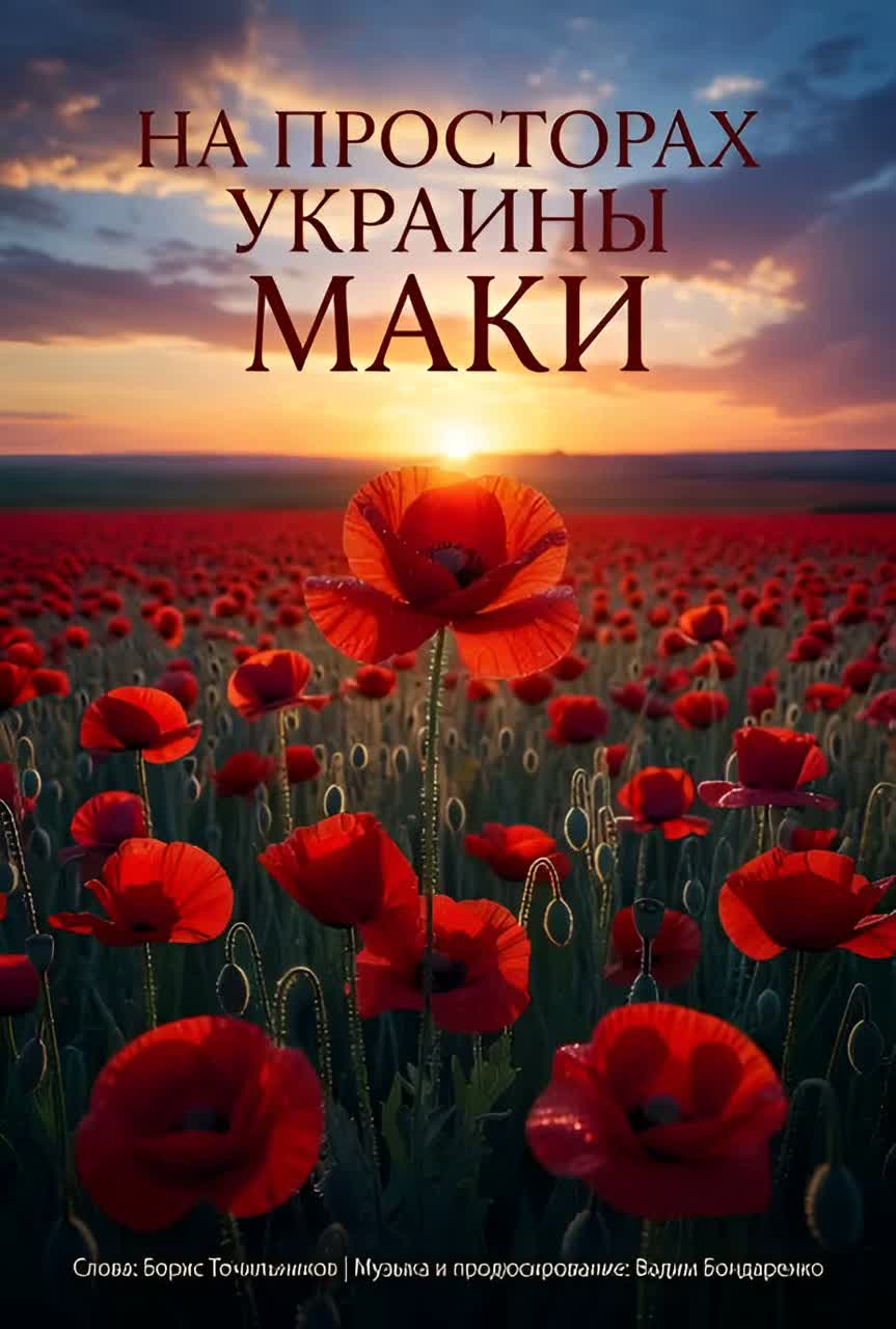 На просторах Украины маки artwork