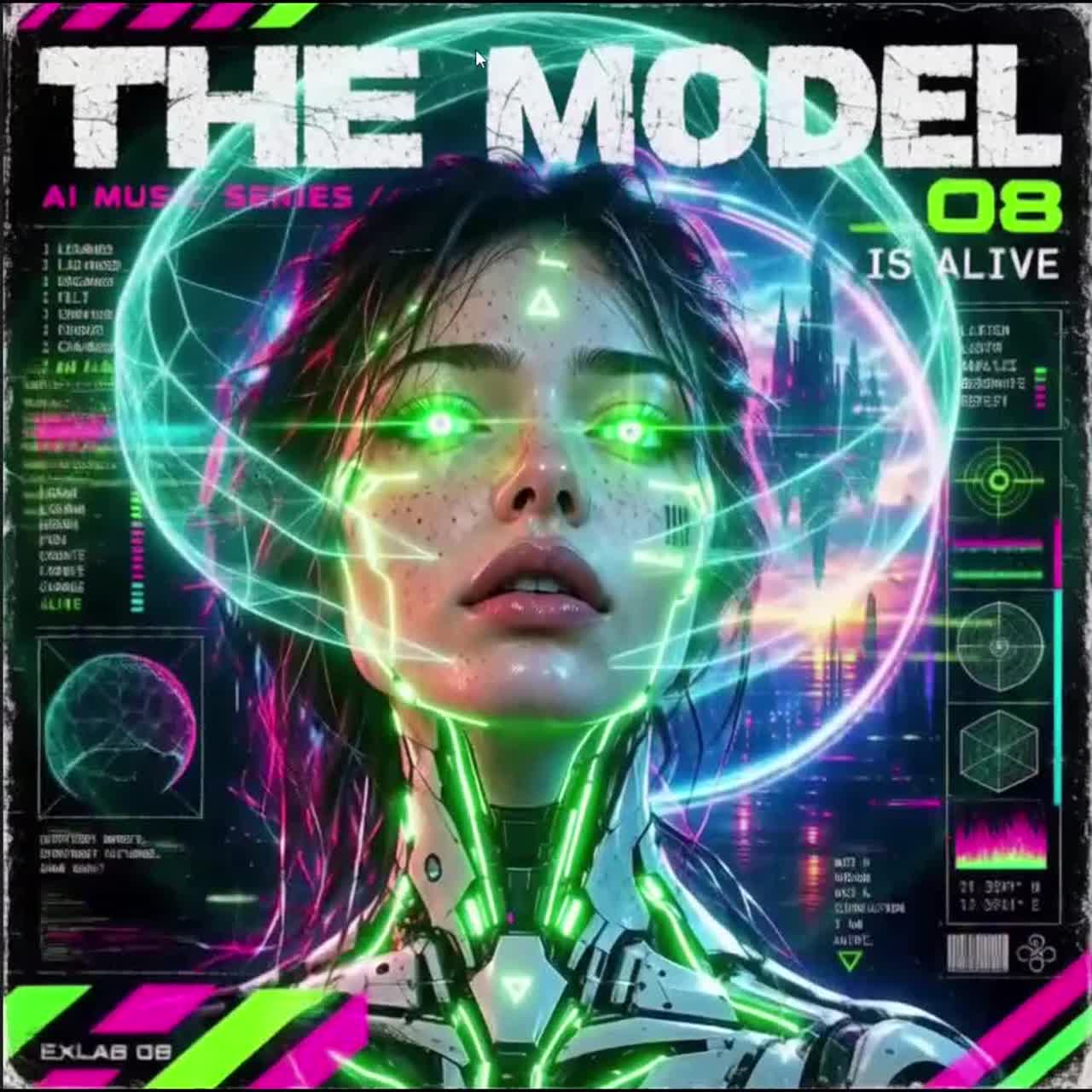 THE MODEL IS ALIVE artwork