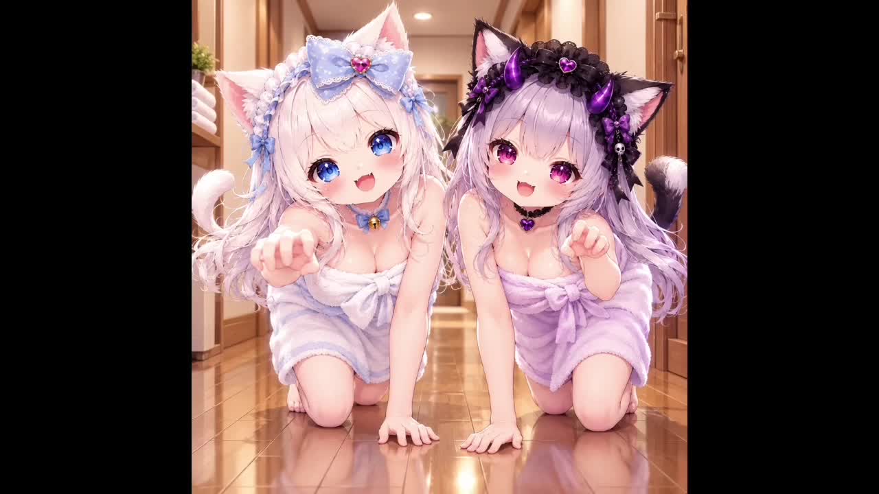 桃のシャンプーにゃ♪(ふわふわシャカシャカ　REMIX) artwork