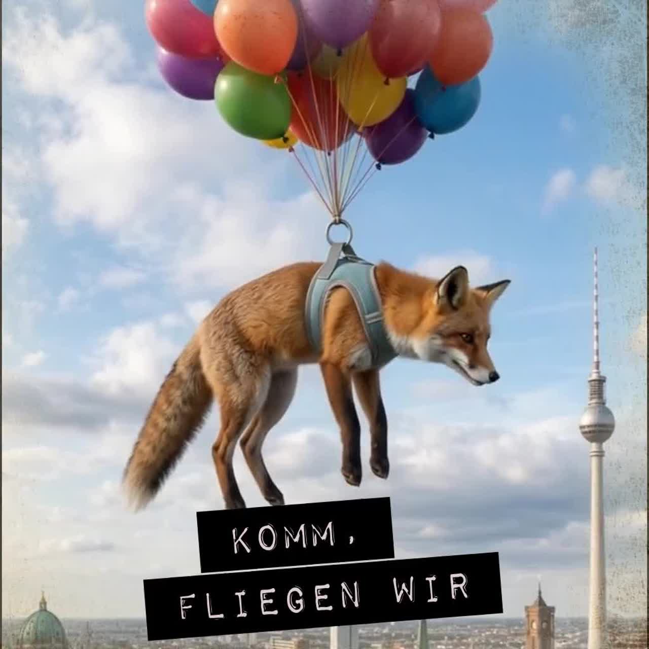 Komm, fliegen wir artwork