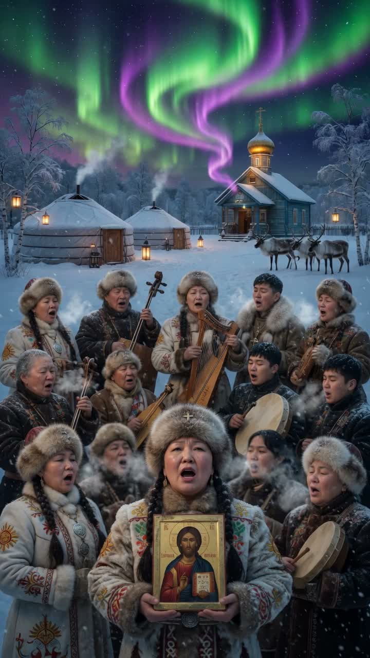 Jesus Light of the White Steppe artwork