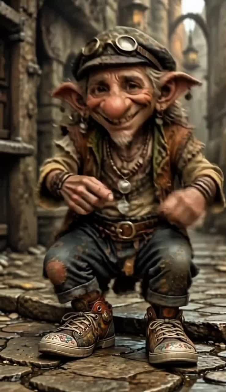 Troll-Kartonbewohner artwork