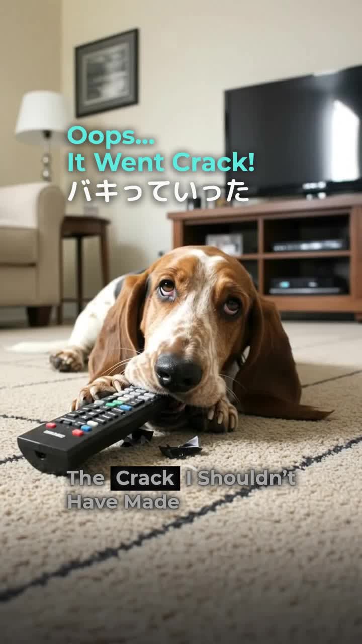 バキっていった It Went Crack! cover art