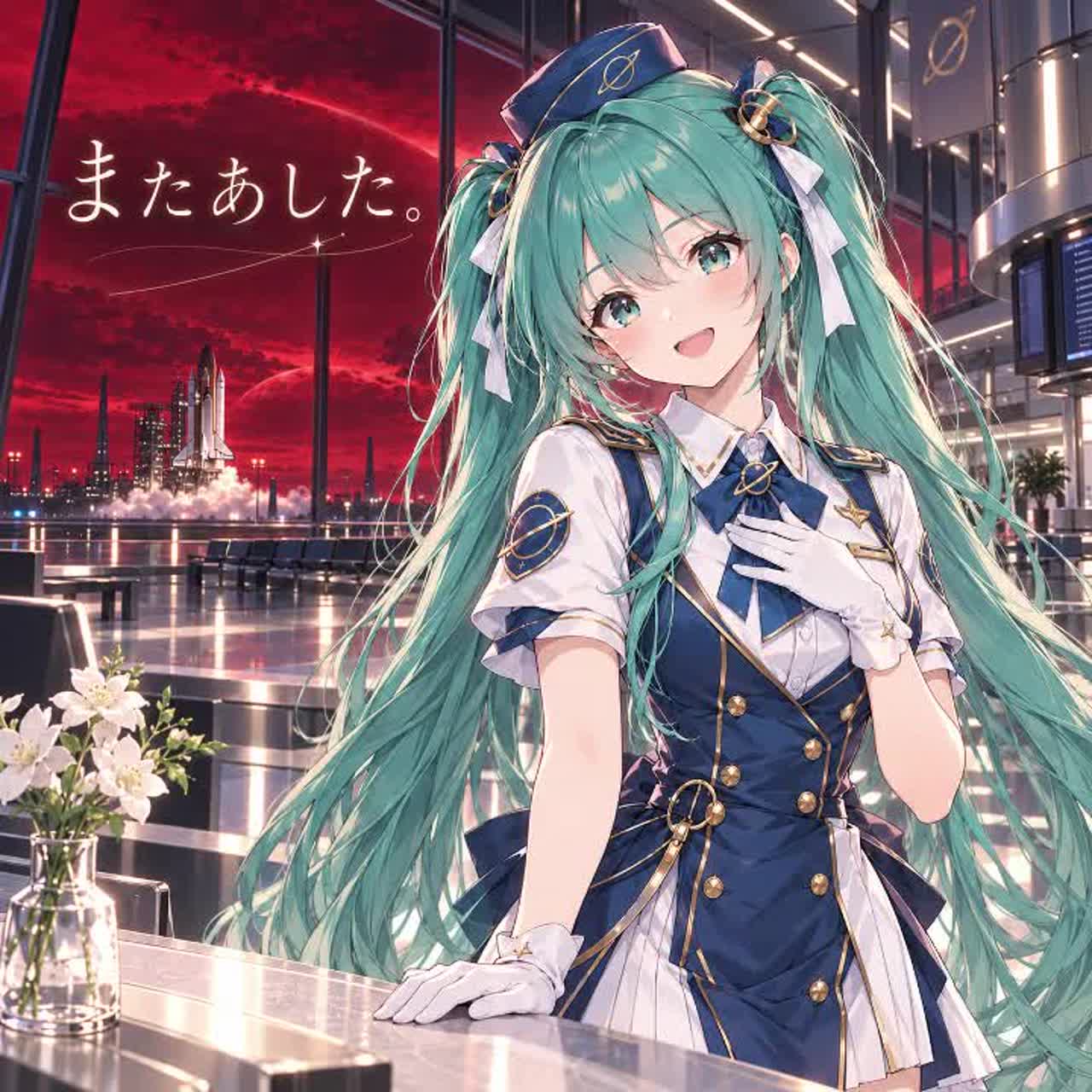 またあした。 #spaceport artwork