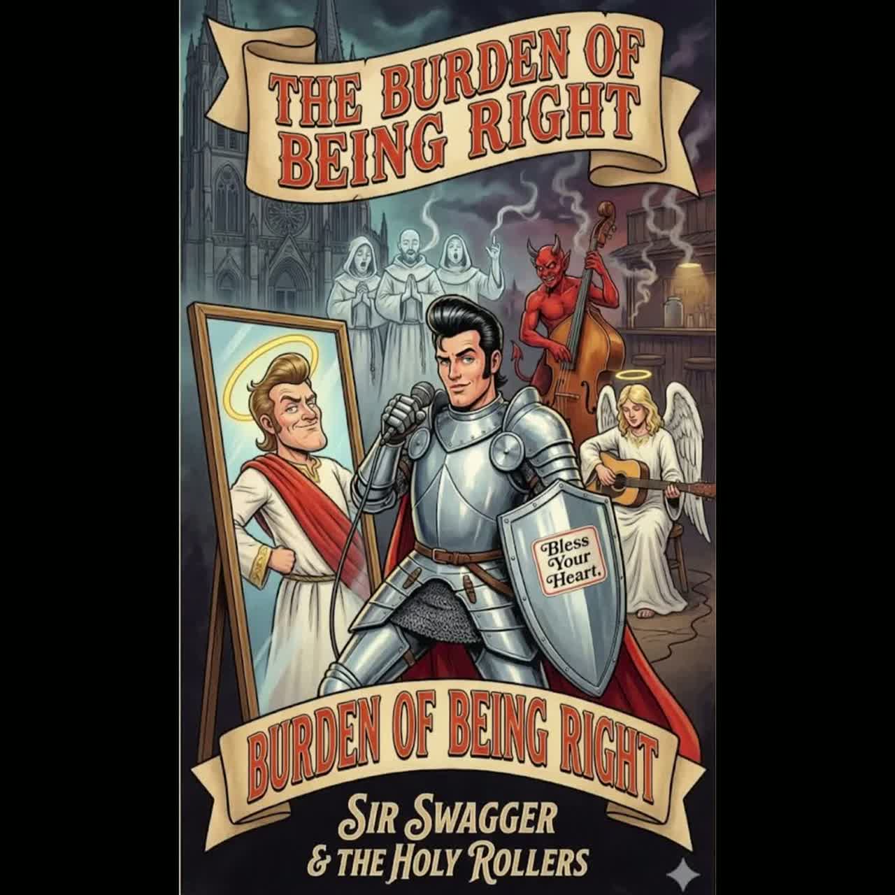 ​The Burden of Being (Self-)Right(ious) artwork