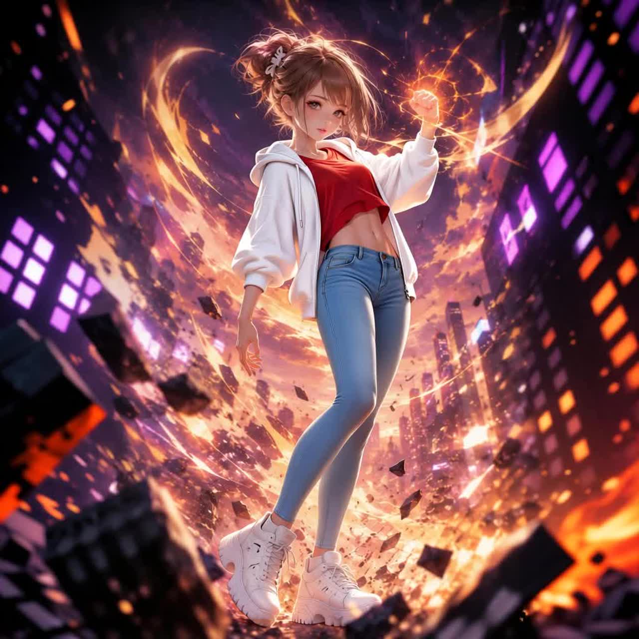 Meteorite Barrage artwork
