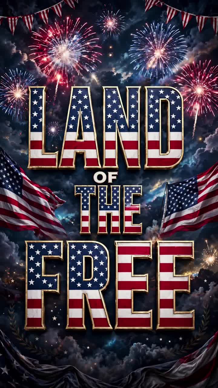 🇺🇸 Land Of The Free | Country USA artwork