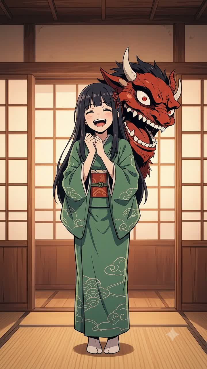 座敷童と赤鬼